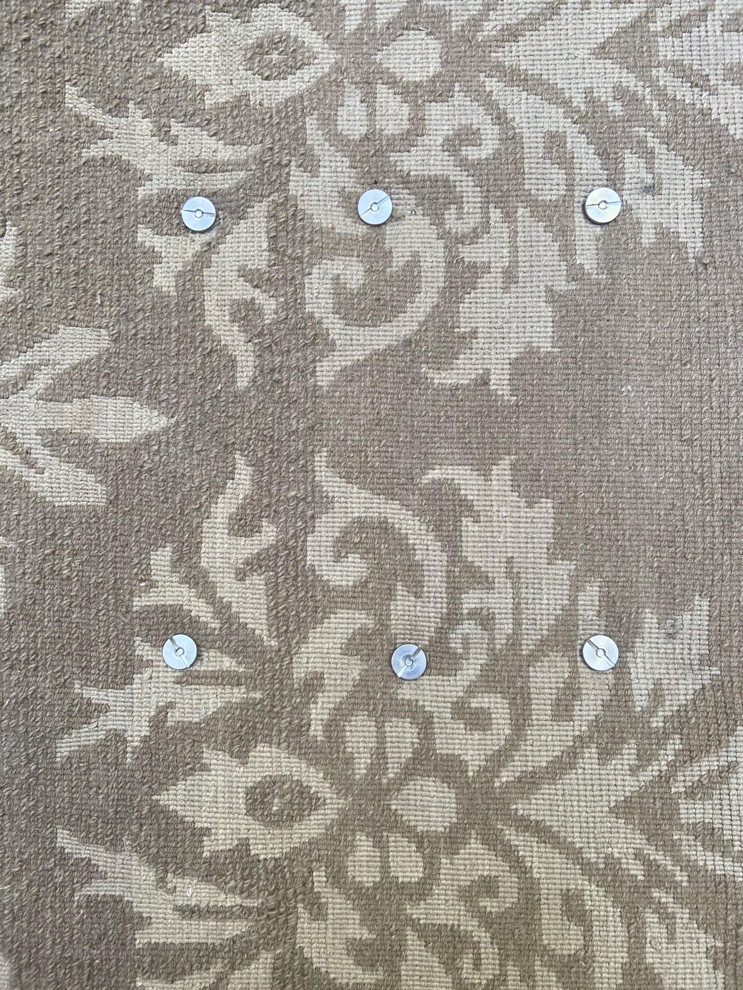 Modern Fendi Beige Carpet, circa 2010 For Sale