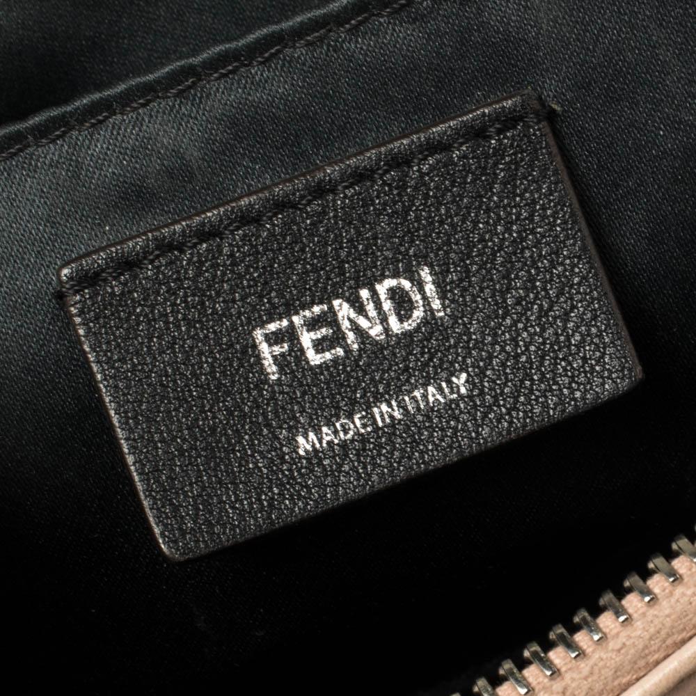 Fendi Beige Leather By The Way Crossbody Bag 6