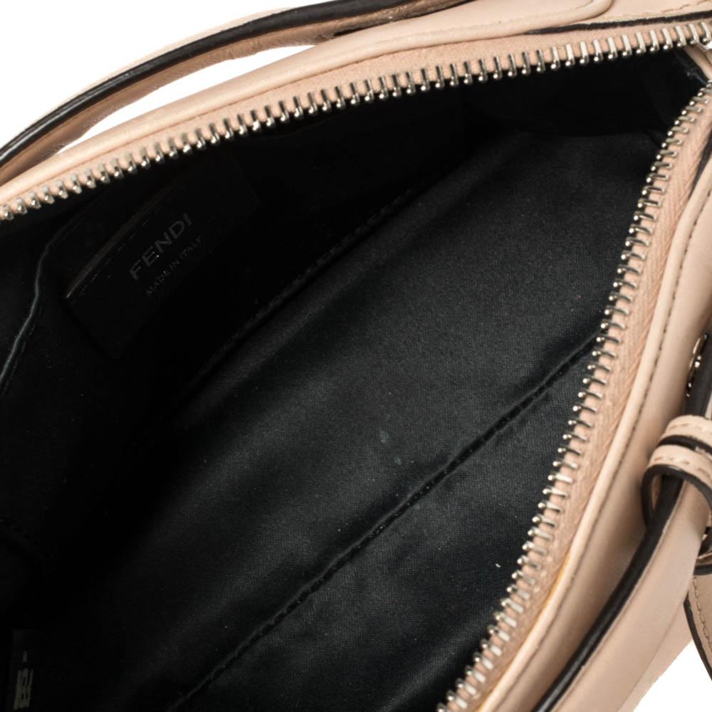 Fendi Beige Leather By The Way Crossbody Bag 2