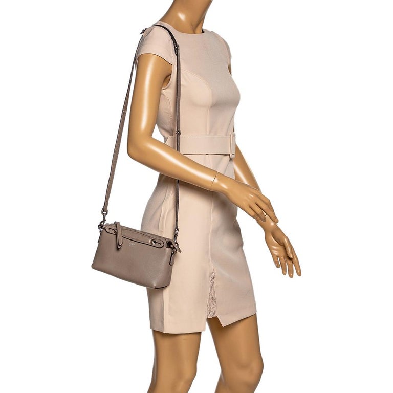 Fendi Beige Leather Mini By The Way Crossbody Bag at 1stDibs | fendi by the way  mini calf satchel bag, fendi by the way mini calf satchel bag light gray,  by the