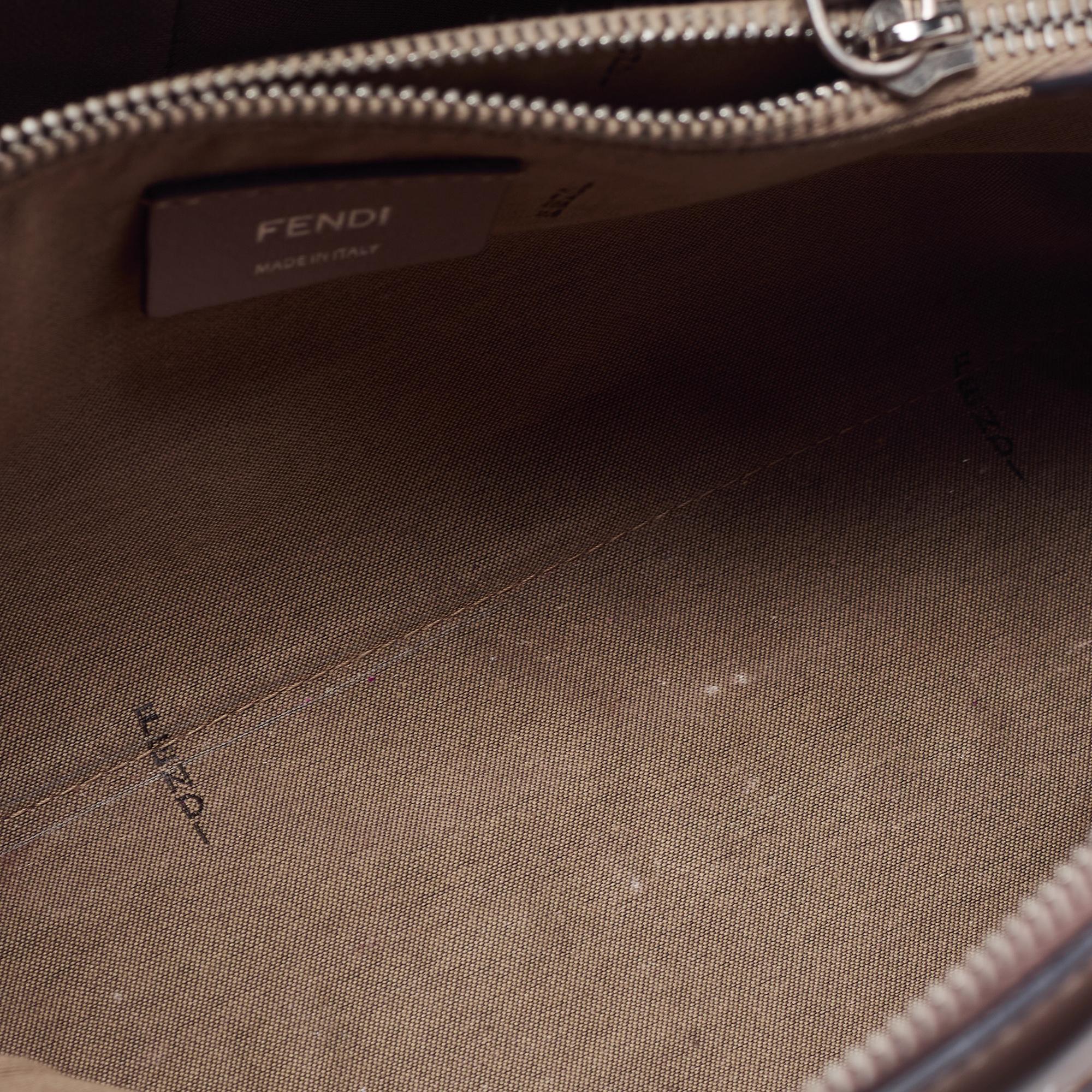 Fendi Beige Leather Small By The Way Shoulder Bag 4