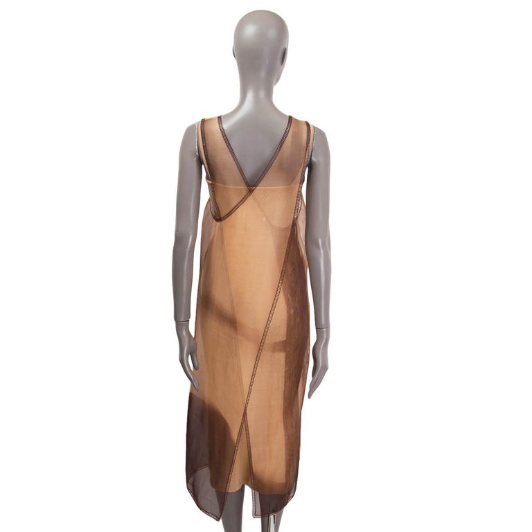 fendi beige dress Fendi Baby Girls FF Jacquard Logo Dress in Beige main image 1