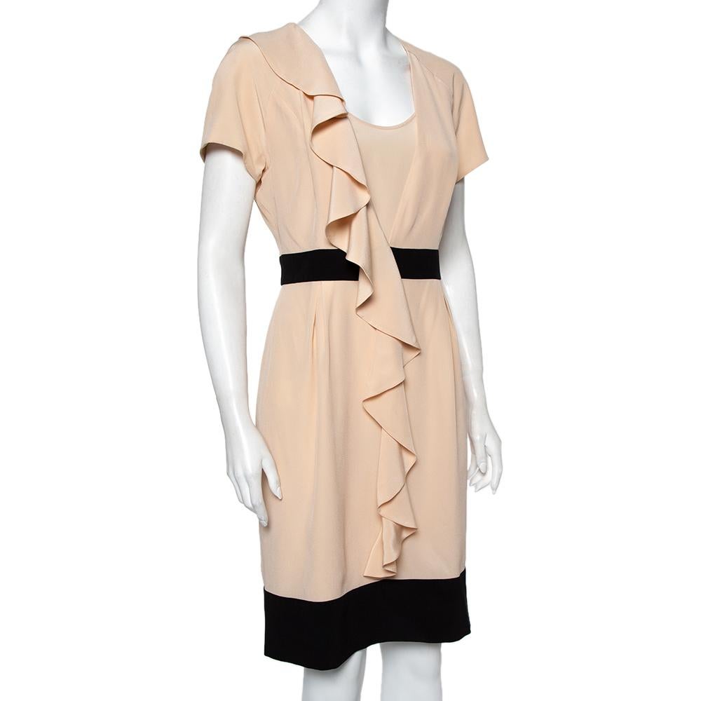 fendi beige dress