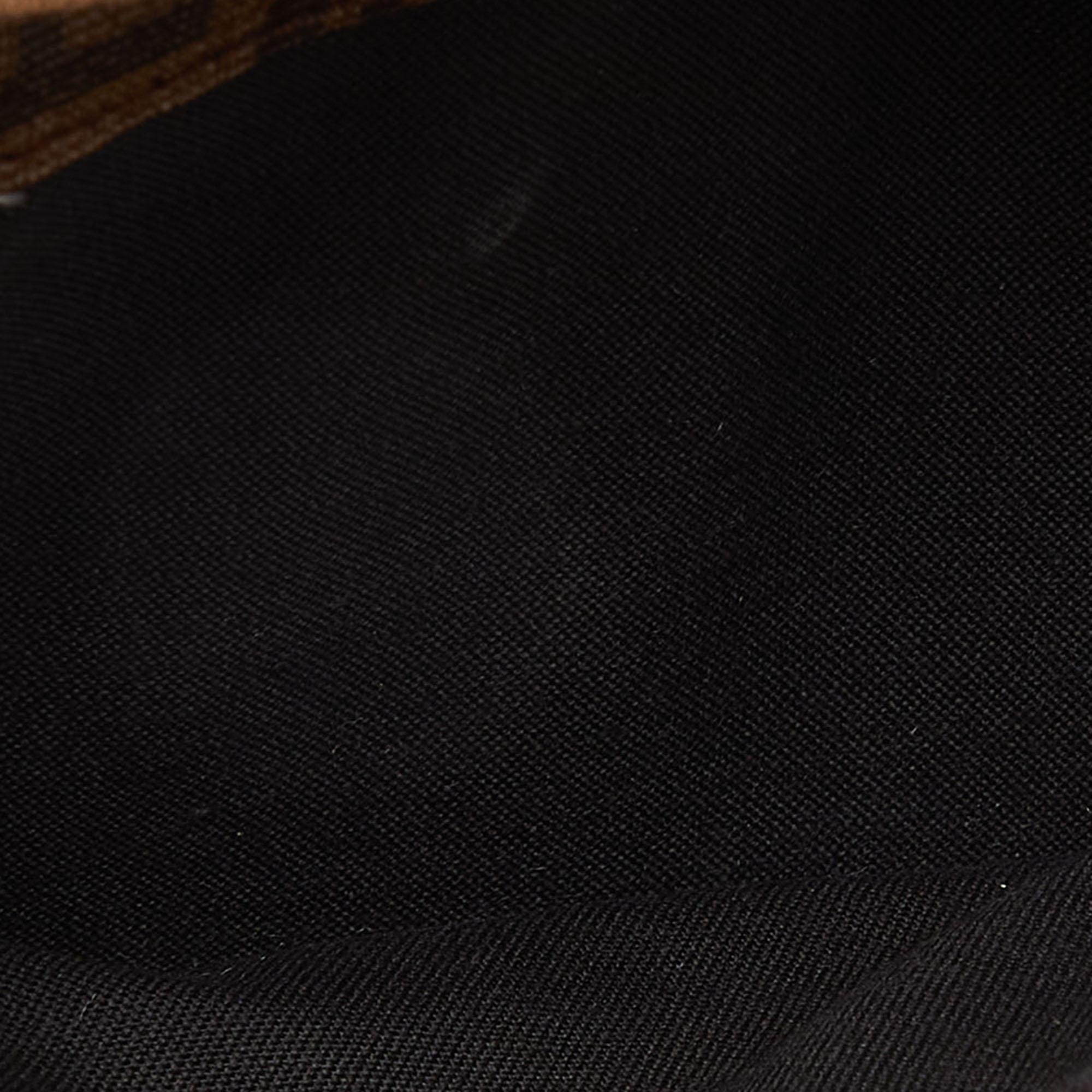 Women's Fendi Beige Zucchino Coated Canvas Forever Flap Continental Wallet