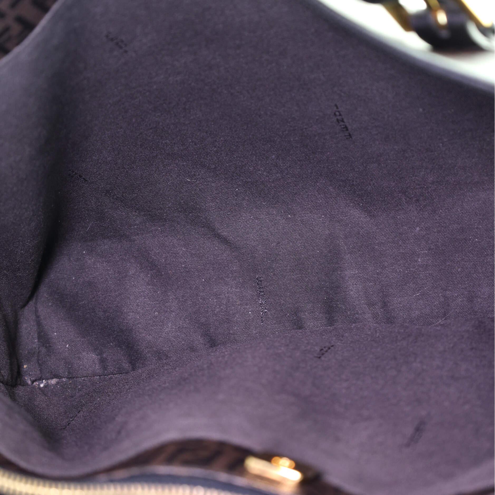 Fendi Tote aus beschichtetem Canvas mit Gürtel und Zucchino-Muster groß für Damen oder Herren