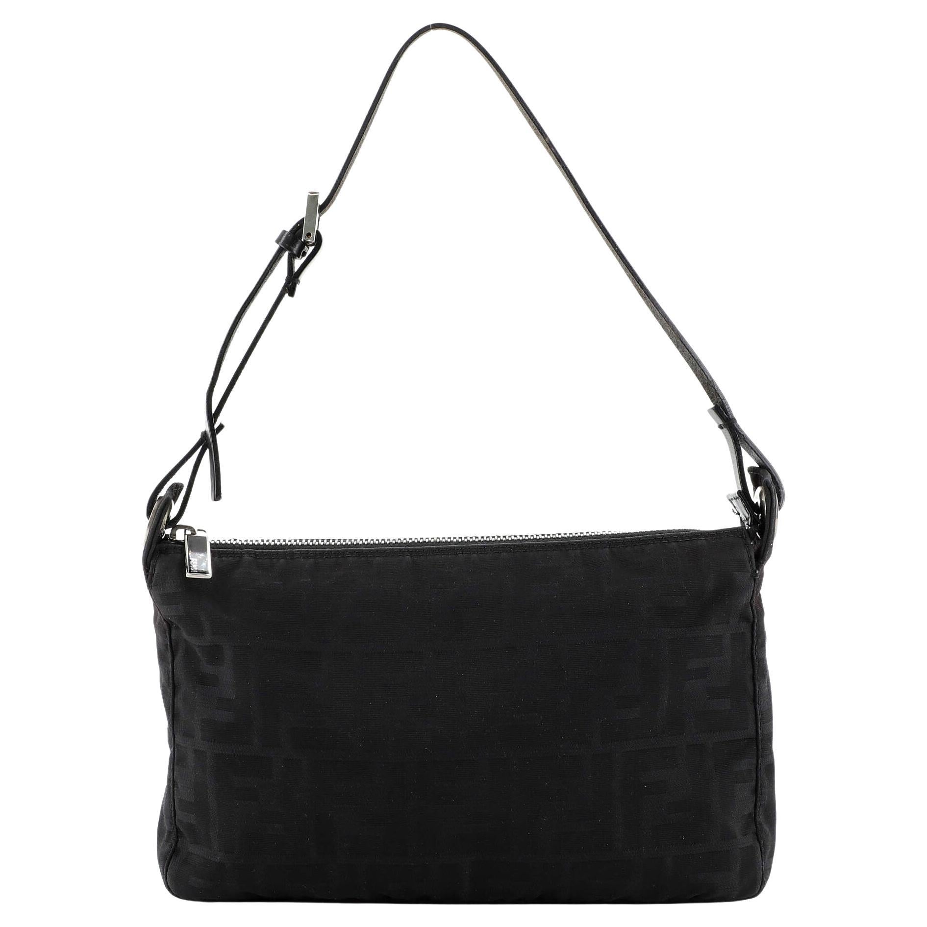 Fendi Belted Pochette Zucca Canvas