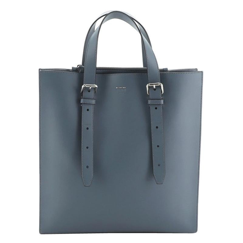Fendi Belted Shopper Tote Leather Tall