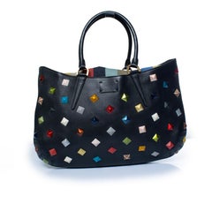 Fendi, B.Fab convertible studded medium tote