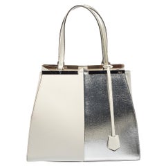 Fendi Bi Color Leather Large 3Jours Tote
