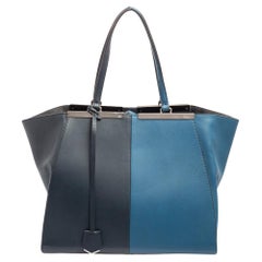 Fendi Bicolor Leather Large 3Jours Tote Bag