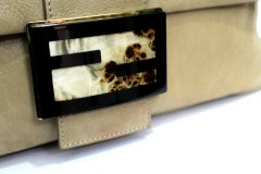 Fendi Big Mama Leather Shoulder Bag