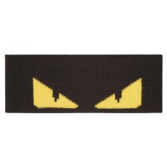Fendi Borsa nera Cerchietto con occhi di insetto