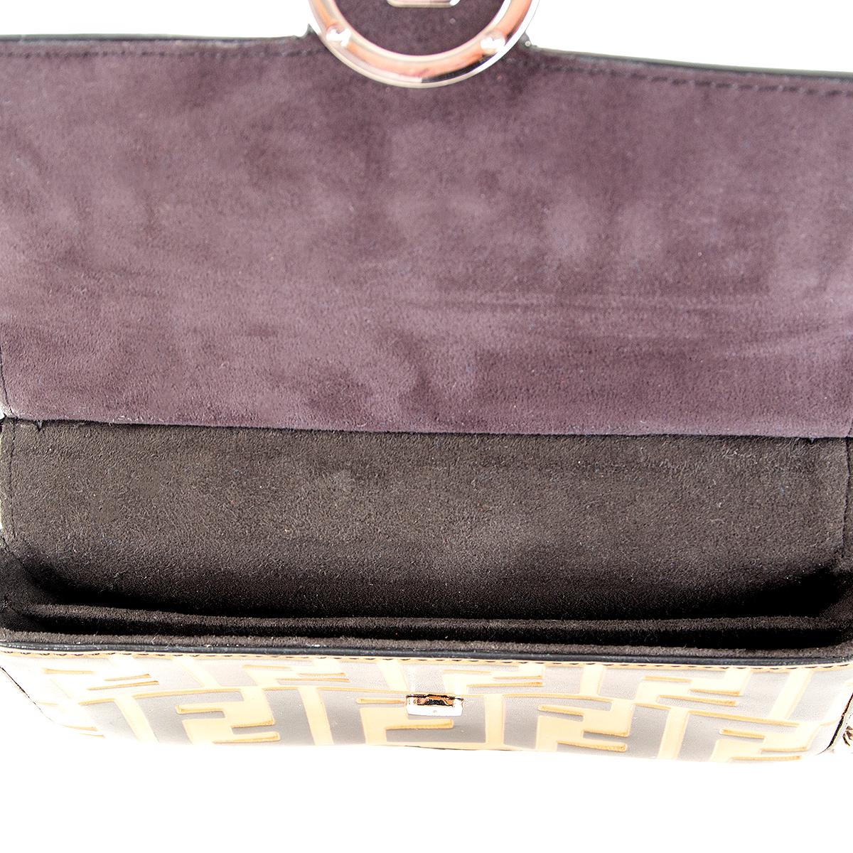 fendi black zucca bag