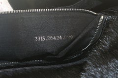 Fendi Black Calf Hair Mamma Baguette 1FF89K