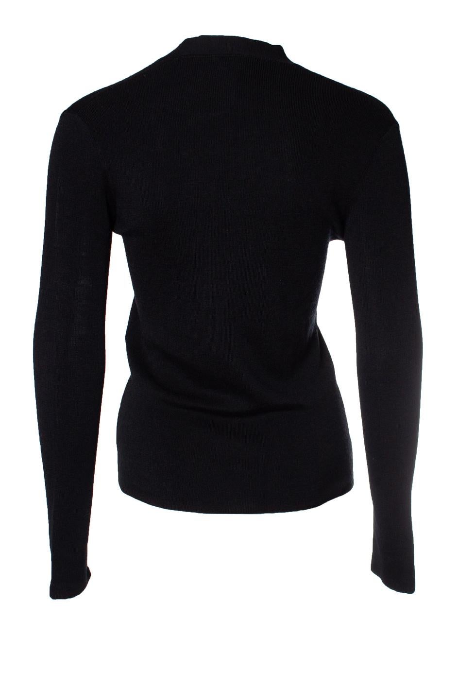 Fendi, Black cardigan In New Condition For Sale In AMSTERDAM, NL