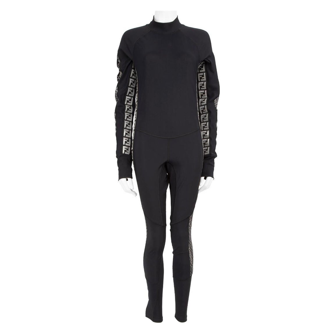 Mono FF Logo Negro Fendi Talla S en venta
