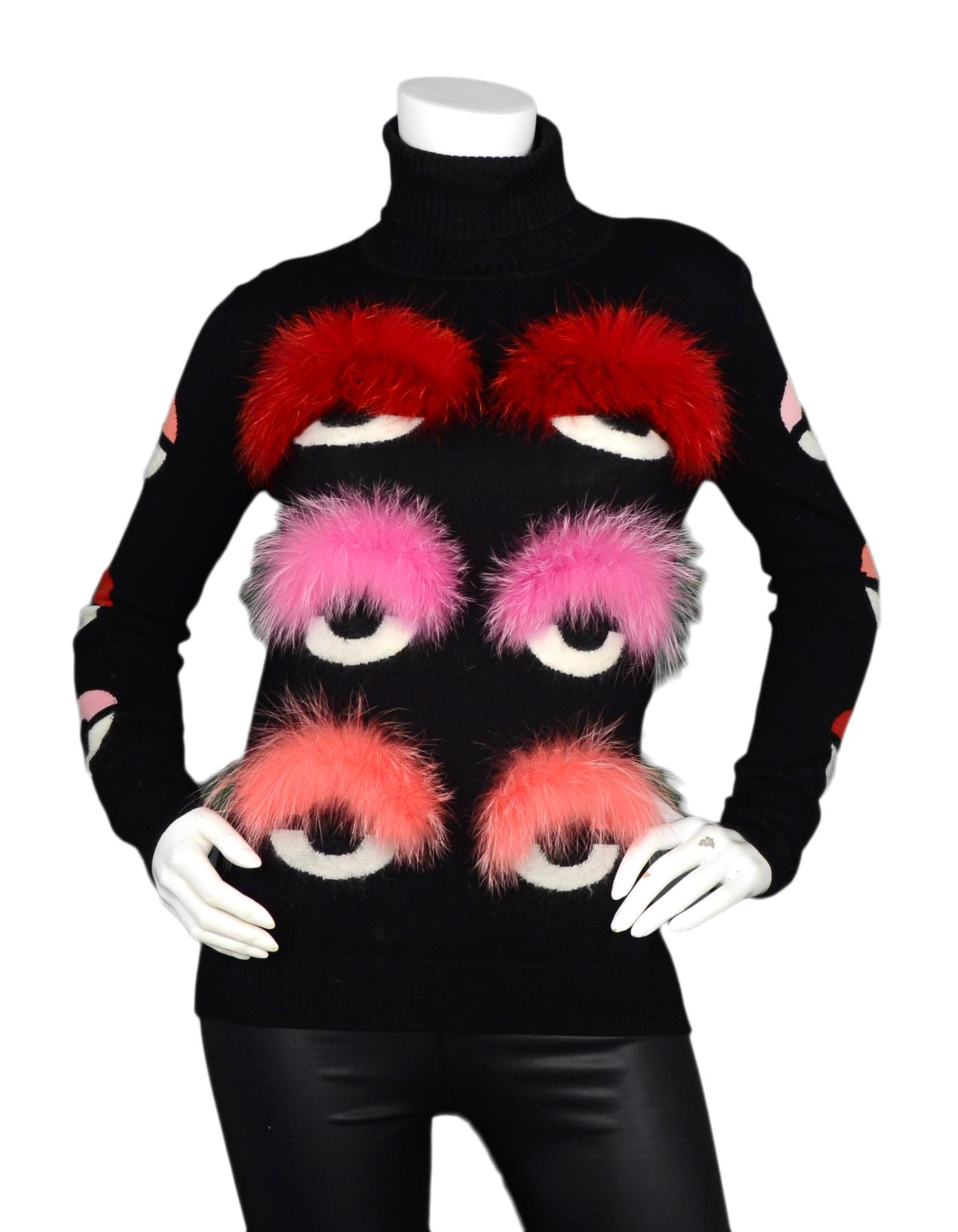 fendi bug eye sweater