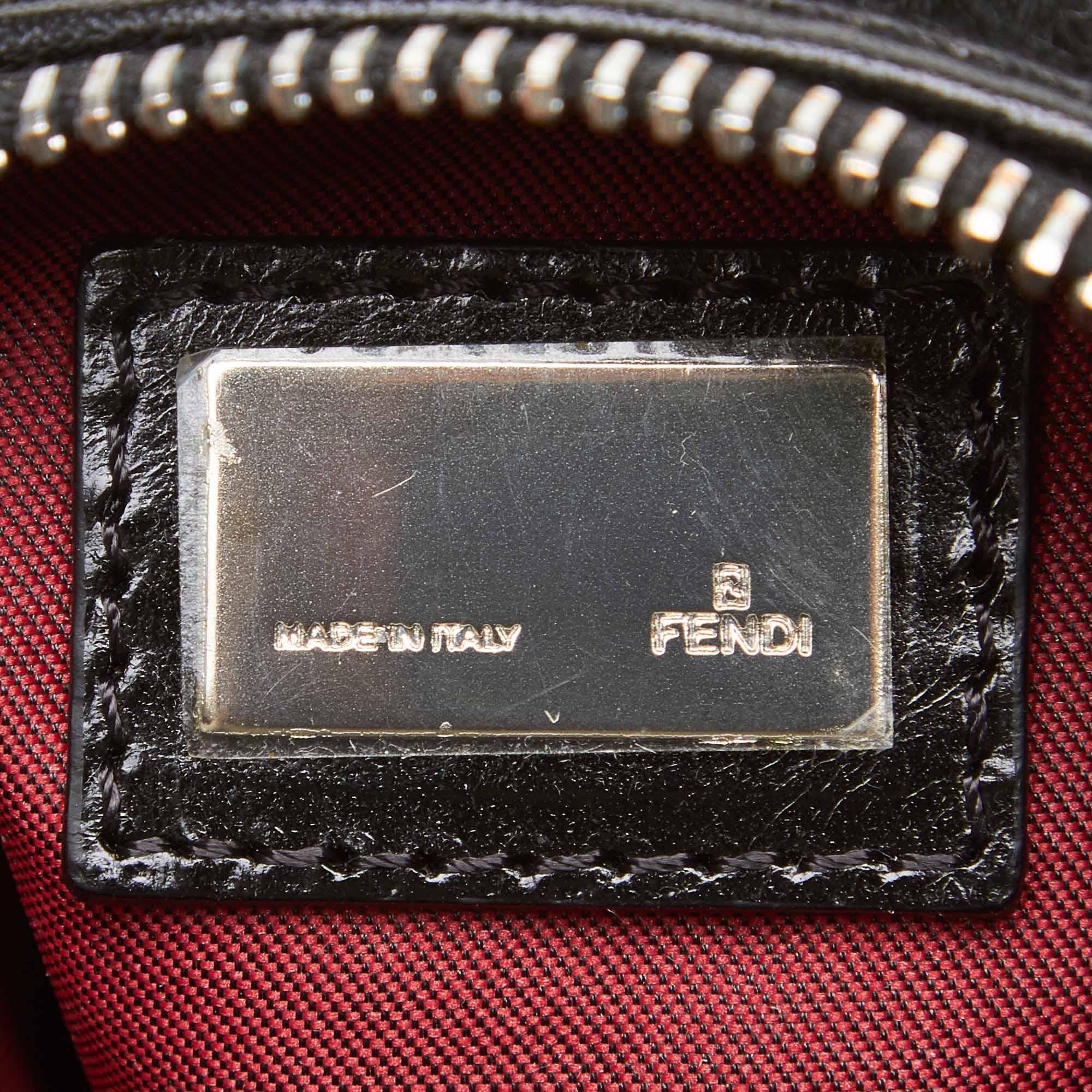 Fendi Black Fur Handbag 1