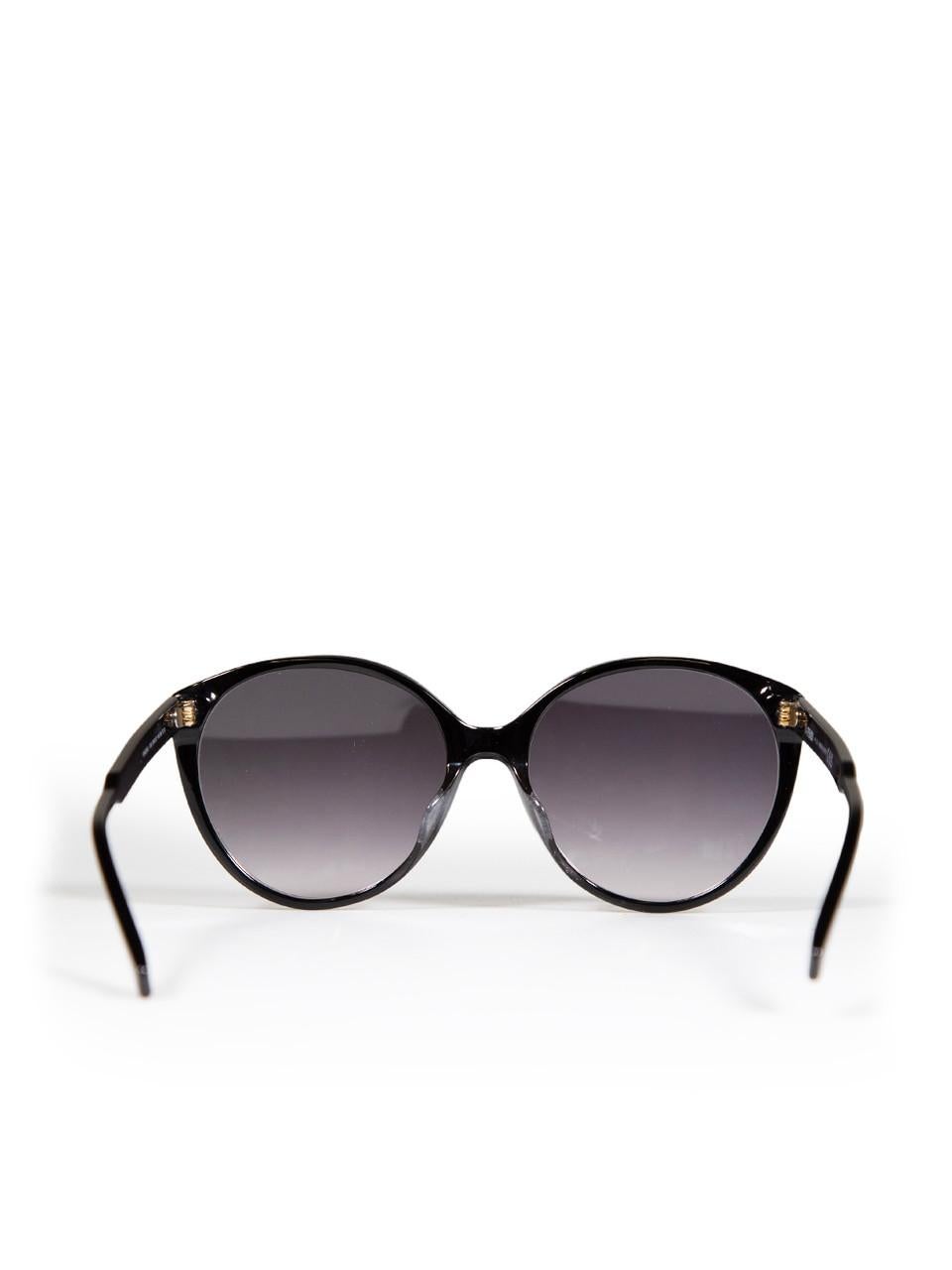 Women's Fendi Black Gradient Smoke Cat Eye Sunglasses For Sale