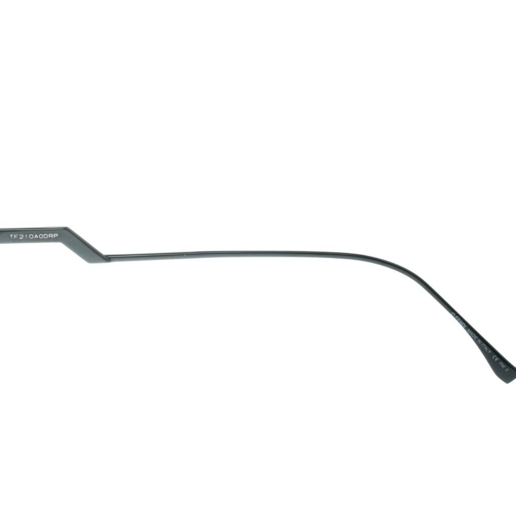 Fendi Black / Grey Gradient FF 0261/S Spike Studded Can Eye Geometric Sunglasses 2