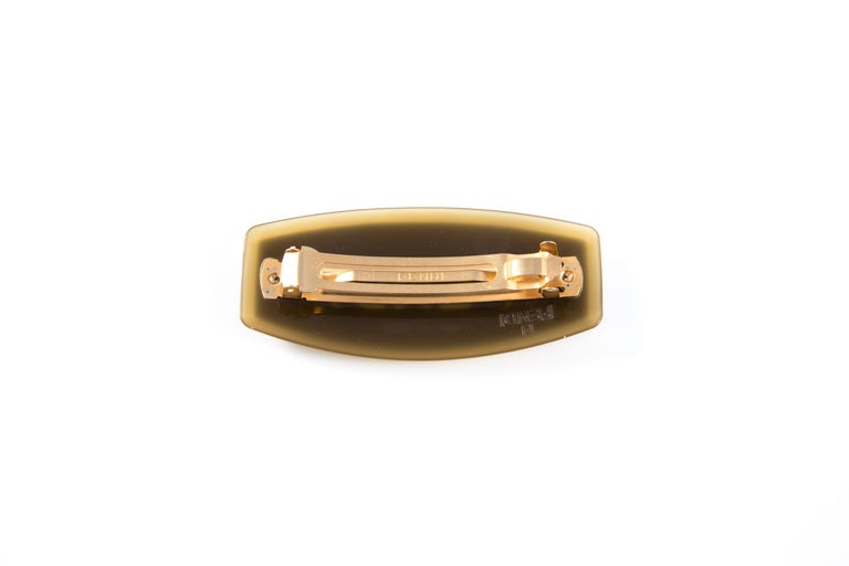 Fendi Black Hair Clip For Sale at 1stDibs display picture 2