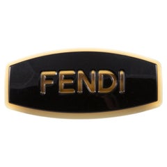 Fendi Black Hair Clip