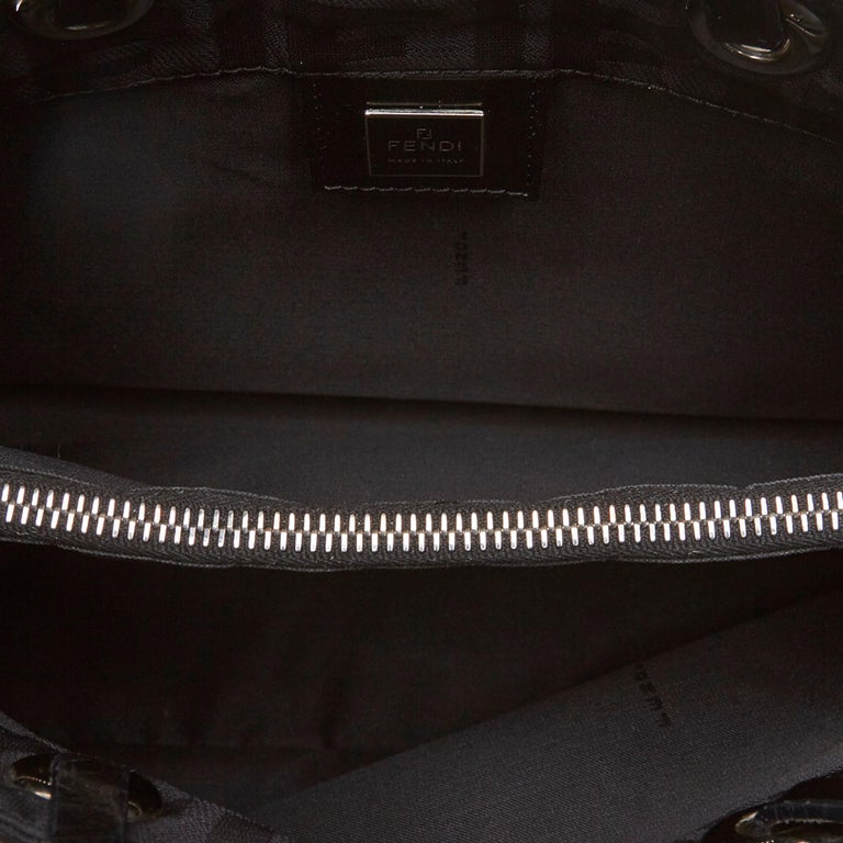 Fendi Black Fabric Handbag