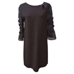 Fendi Black Jewel Dress IT 46 (US 10/12)