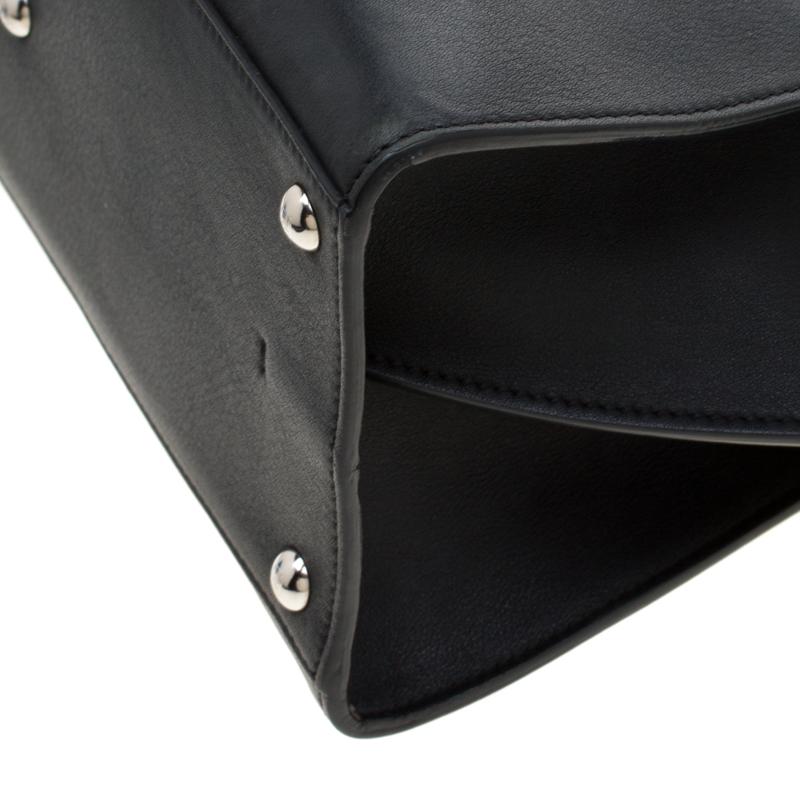 Fendi Black Leather 3Jours Tote 6