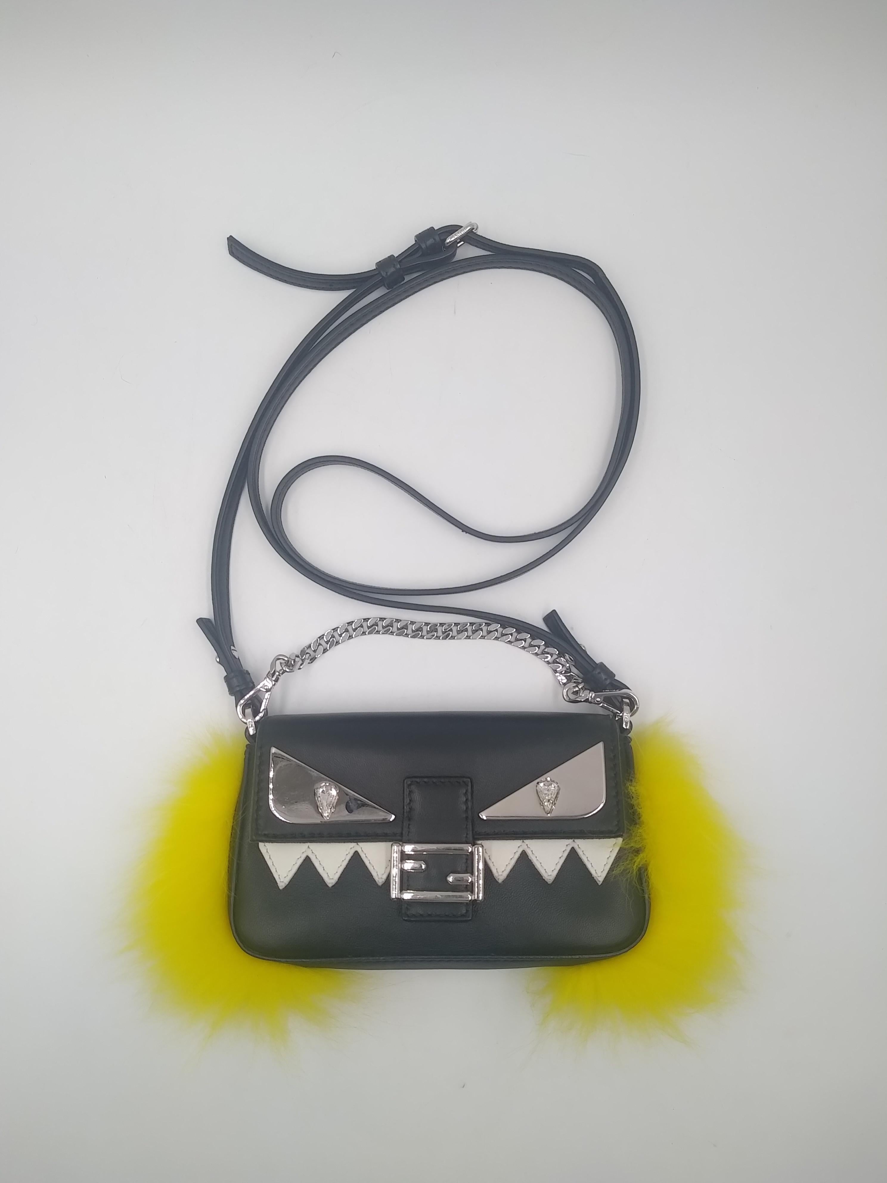 fendi monster baguette