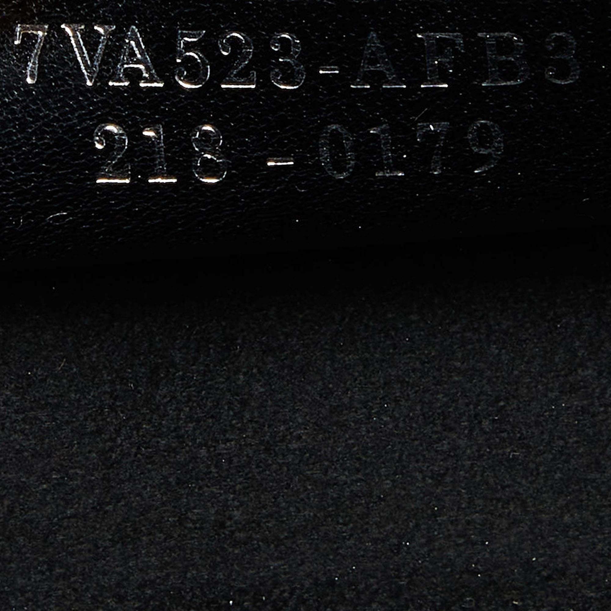 Fendi Black Leather Box Messenger Bag 4