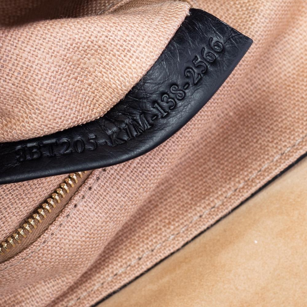 Fendi Black Leather Claudia Chain Shoulder Bag 4