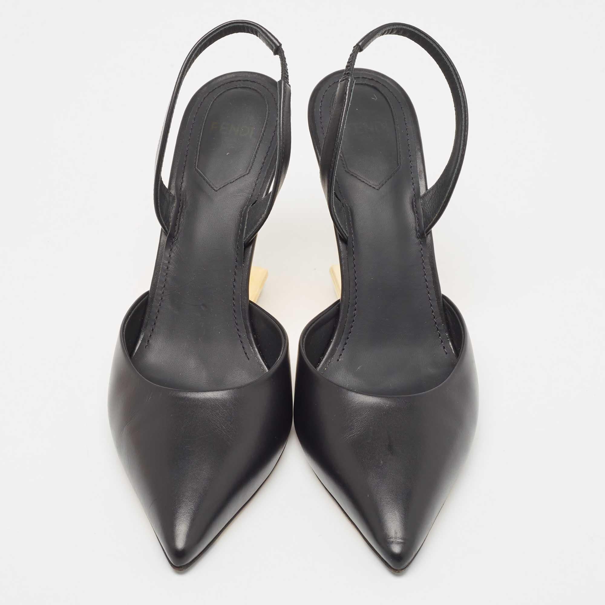Make a chic style statement with these designer pumps. They showcase sturdy heels and durable soles, perfect for your fashionable outings!


