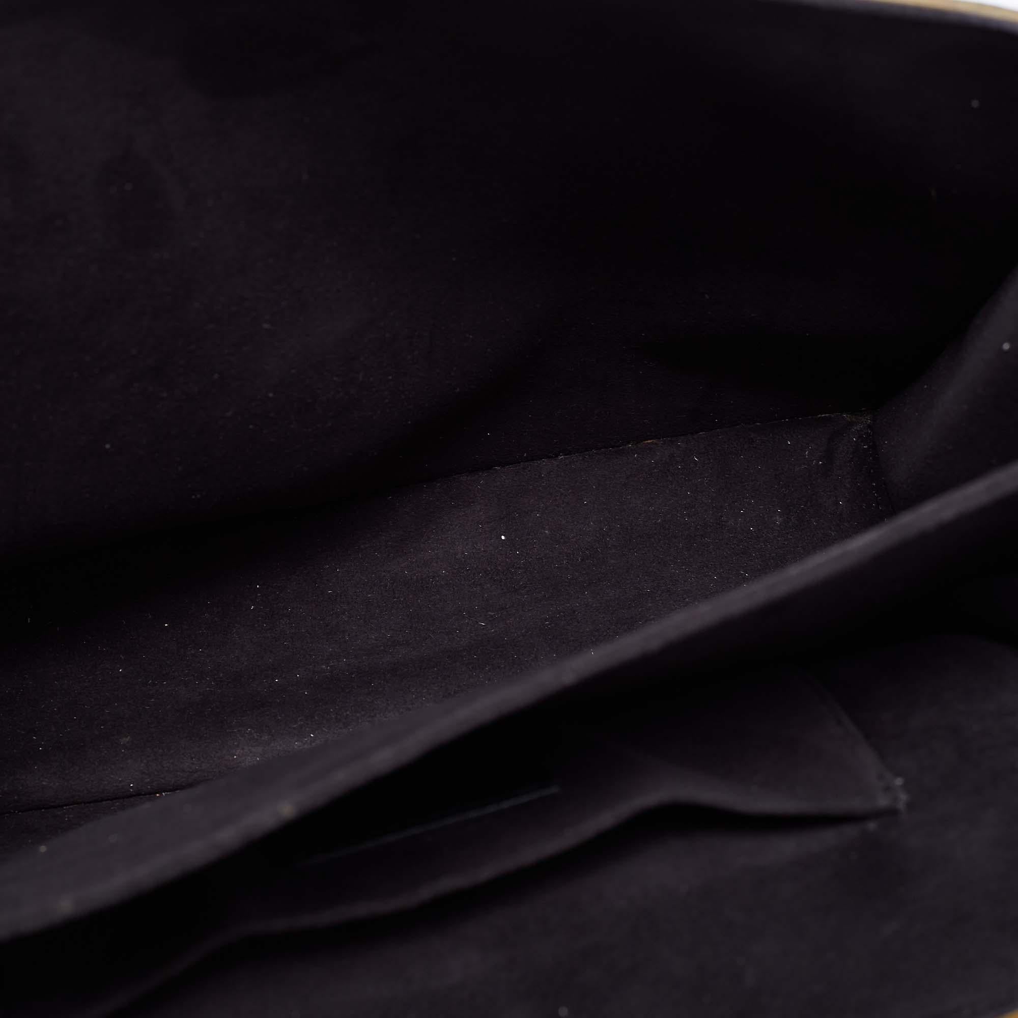 Fendi Black Leather Kan I Shoulder Bag 10