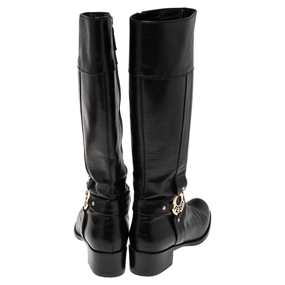 fendi patent leather boots