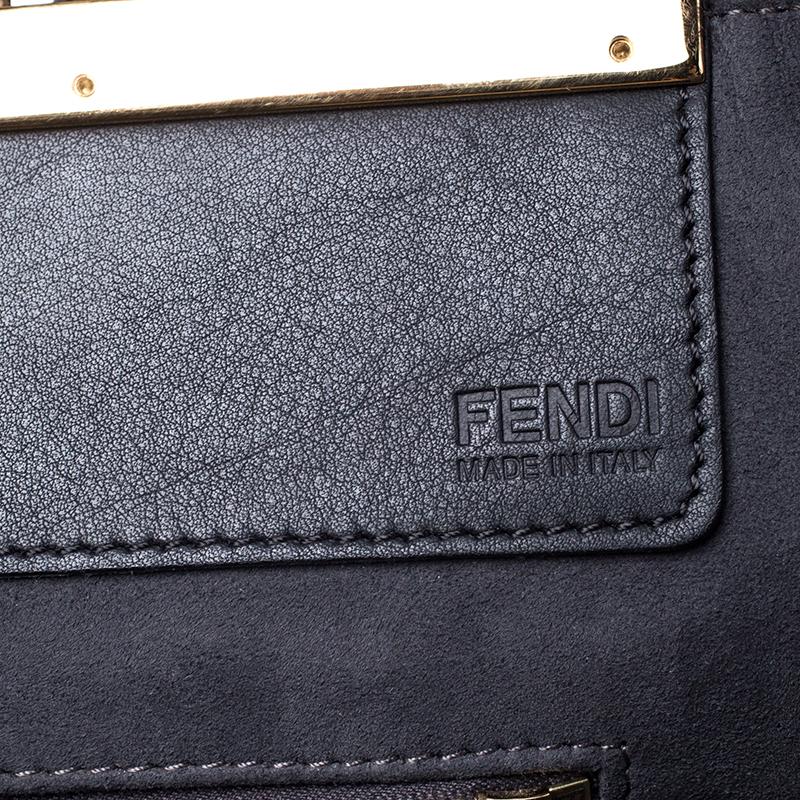 Fendi Black Leather Large 3Jours Tote 4