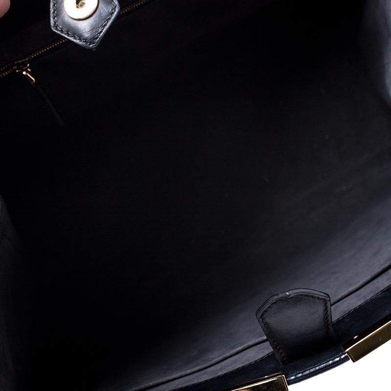 Fendi Black Leather Large 3Jours Tote 5