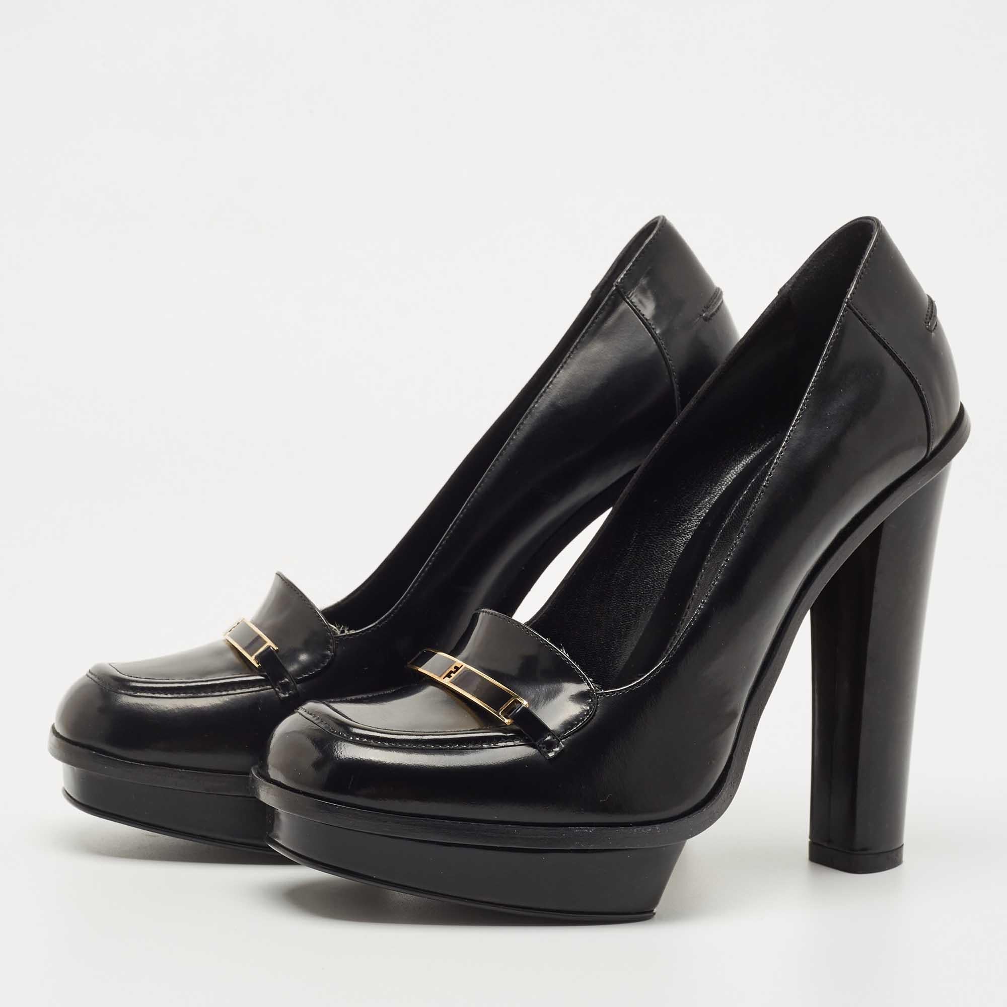 The fashion house’s tradition of excellence, coupled with modern design sensibilities, works to make these Fendi pumps a fabulous choice. They'll help you deliver a chic look with ease.

Includes: Original Box