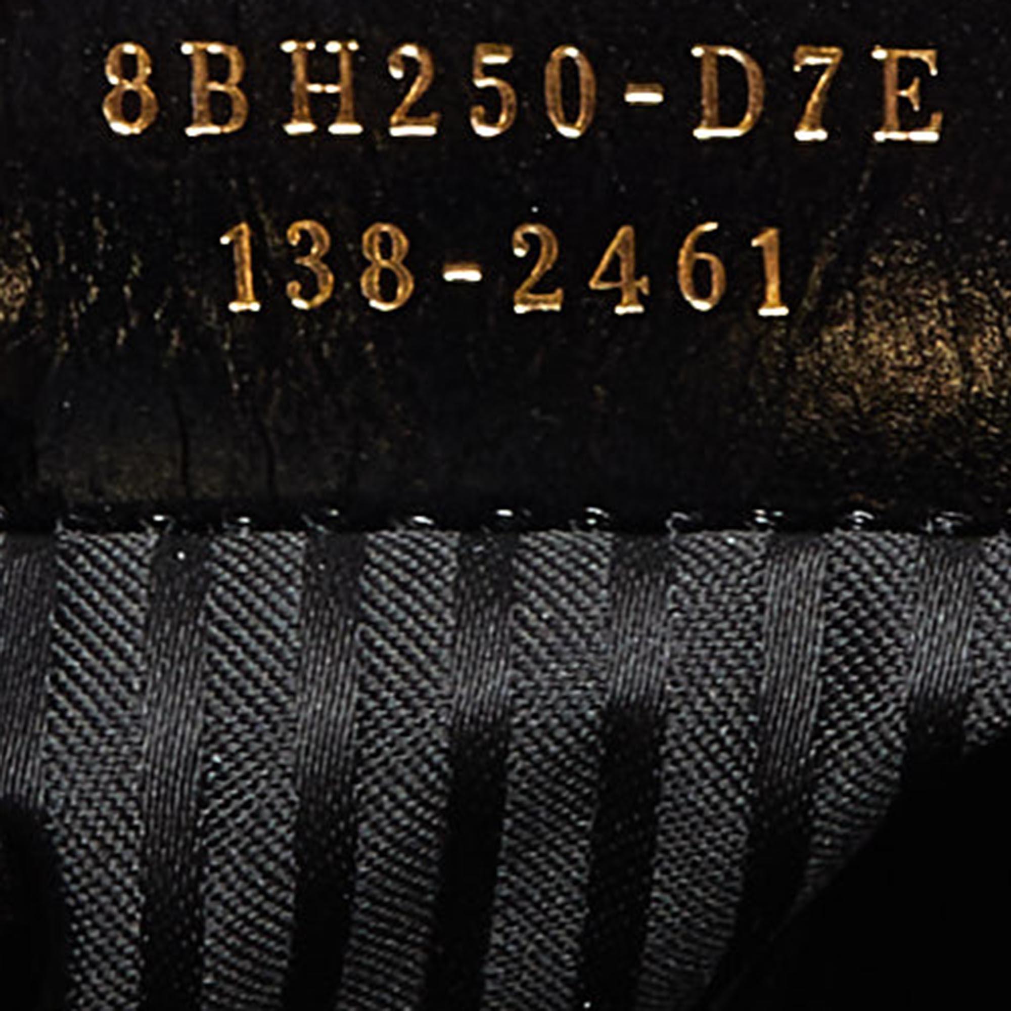 Fendi Black Leather Medium 2Jours Tote For Sale 1