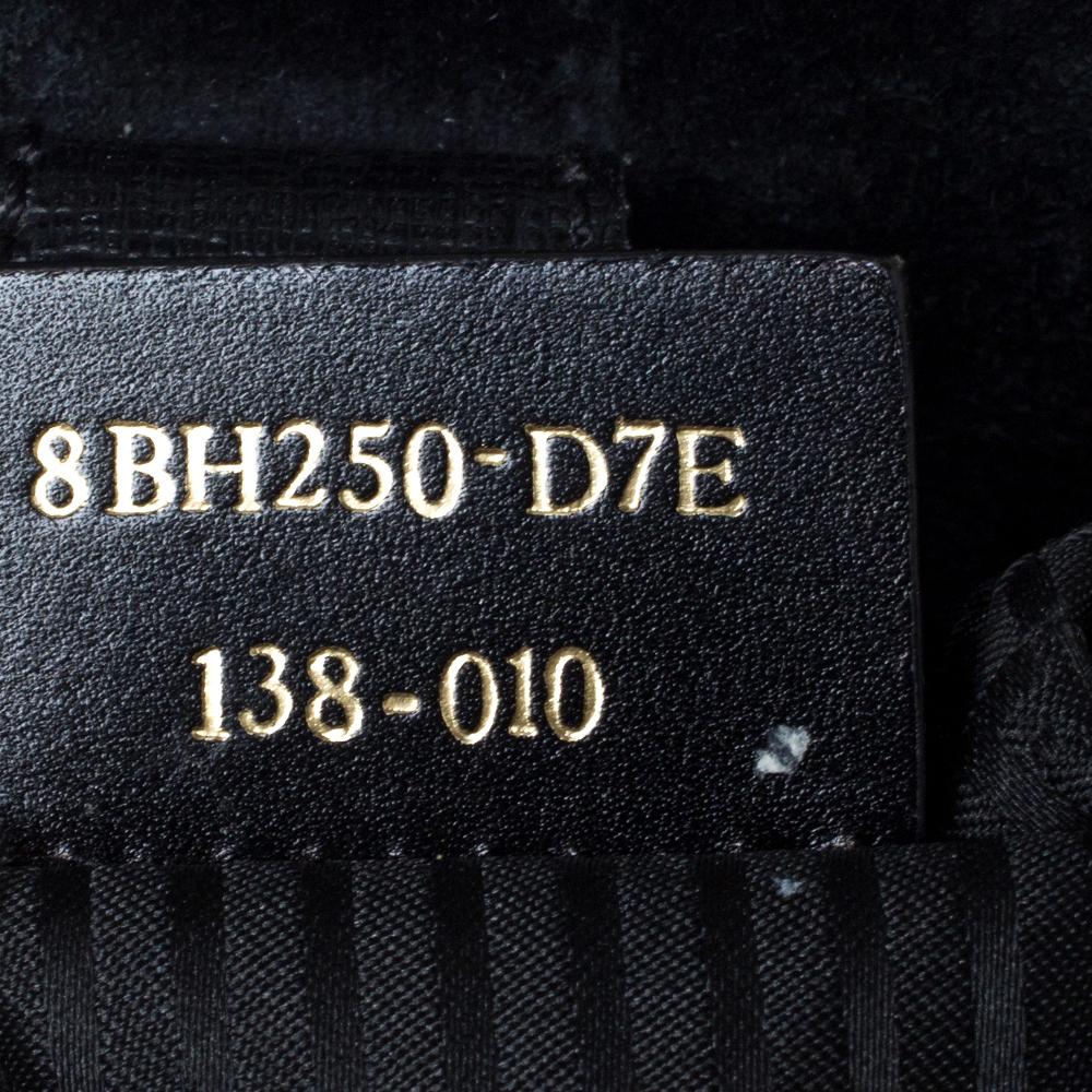 Donna Fendi Tote media 2jours in pelle nera