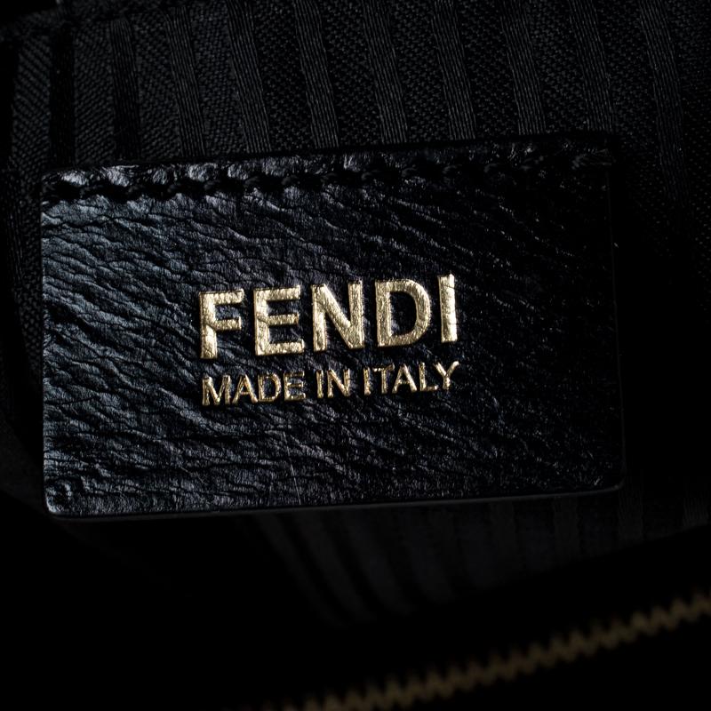 Fendi Black Leather Medium 2Jours Tote 3