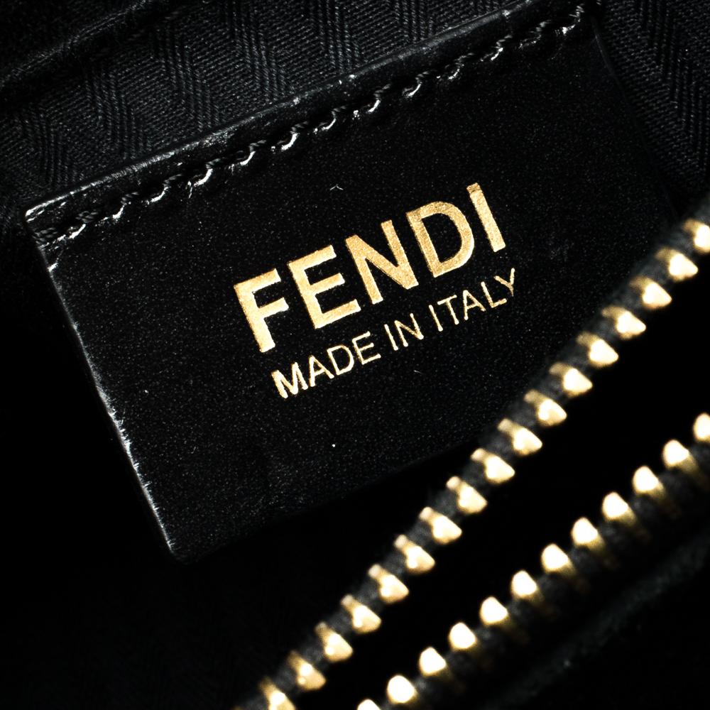 Fendi Black Leather Medium 2jours Tote 4