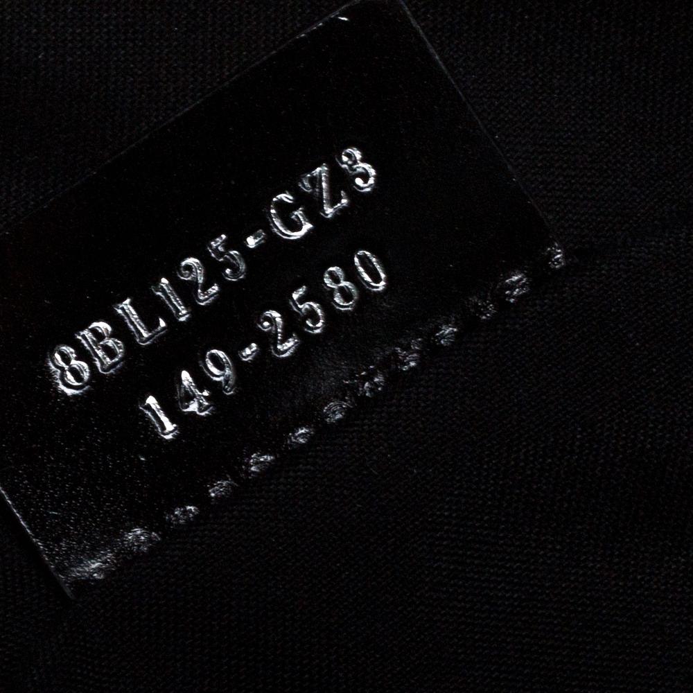 Fendi Black Leather Medium By The Way Boston Bag 4