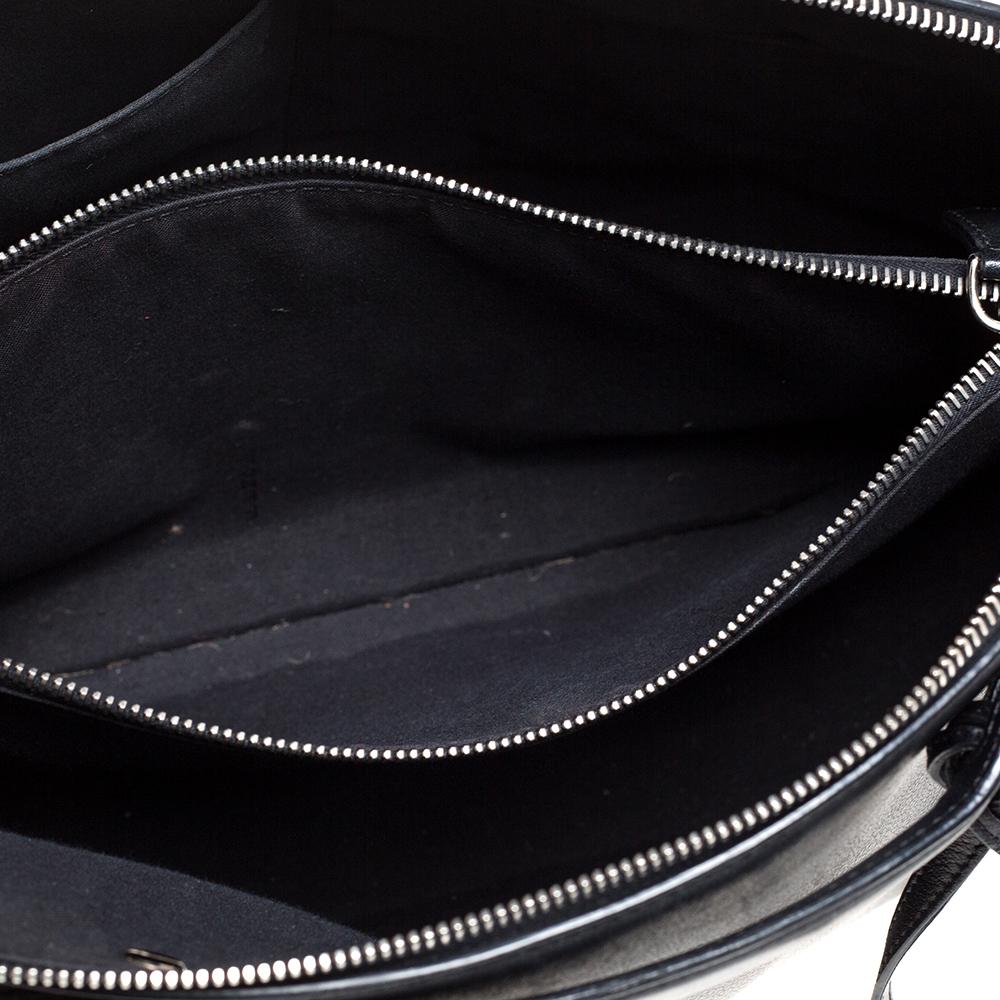 Fendi Black Leather Medium By The Way Boston Bag 5