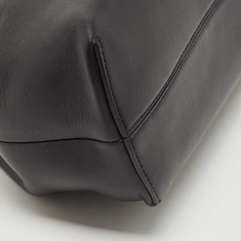 Fendi Black Leather Medium First Shoulder Bag 4