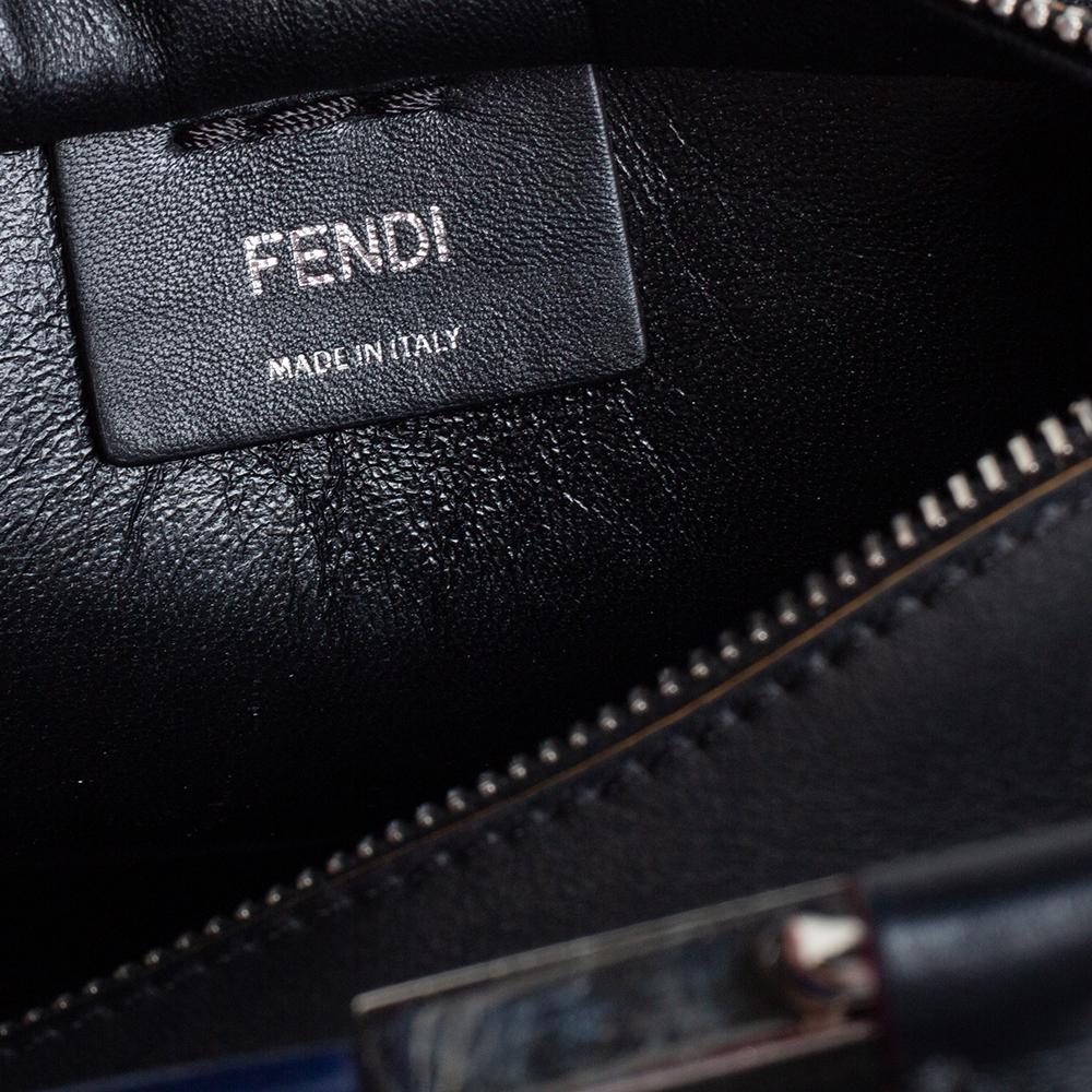 Fendi Black Leather Mini 3Jours Tote 6