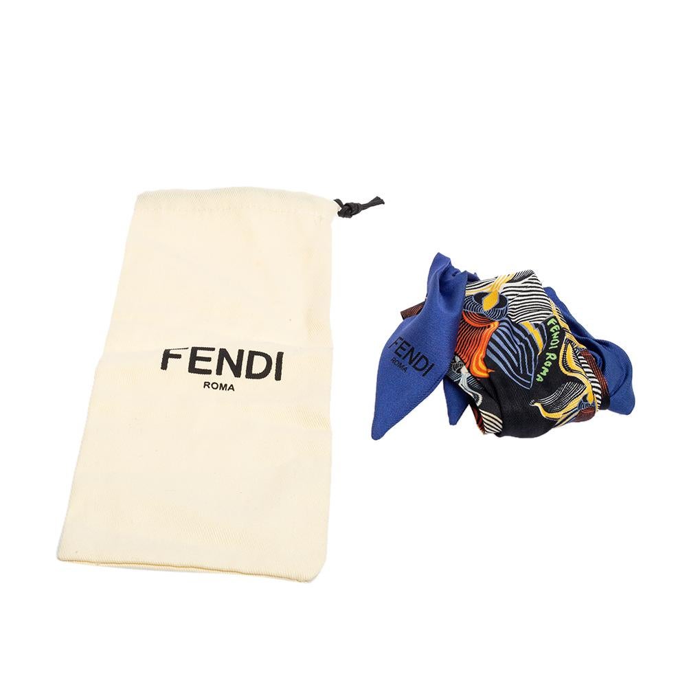 Fendi Black Leather Mini Peekaboo Top Handle Bag 9