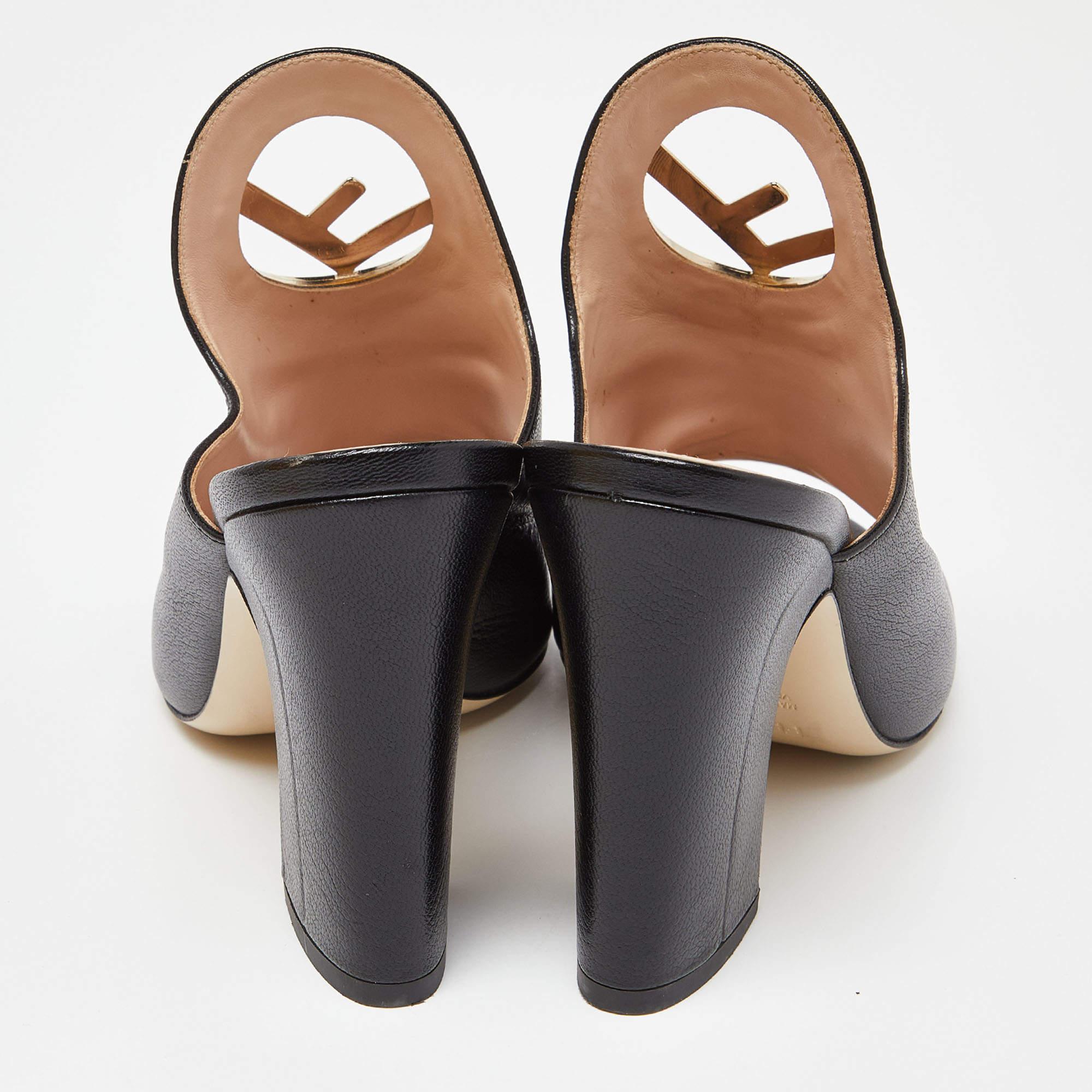 A perfect blend of luxury, style, and comfort, these designer mules are made using quality materials and frame your feet in the most elegant way. They can be paired with a host of outfits from your wardrobe.

Includes: Original Dustbag, Original Box