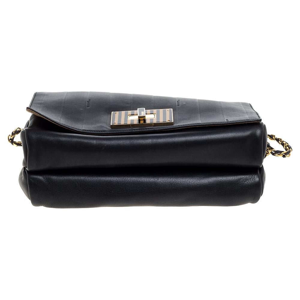 fendi black and brown bag