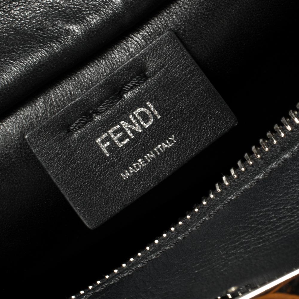 Fendi Black Leather Petite 3Jours Tote 3